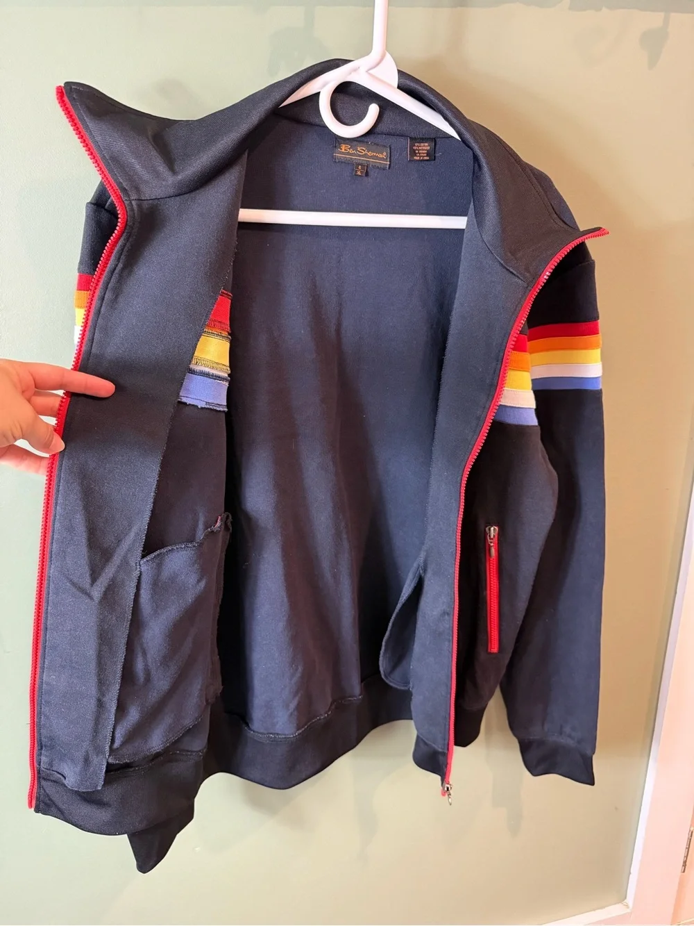 Vintage Ben Sherman track jacket xl